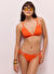 Ayje Turuncu Kadın Normal Bikini Takım A-111-1