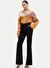 Pinko Bej Kadın Standart Desenli Gömlek 104864