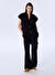 Twist Siyah Kadın Oversize Baskılı Blazer TS1250106023