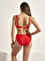 Selmark Kırmızı Kadın Bikini Alt BM003 SELMARK