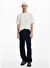 Desigual Ekru Erkek Regular Fit T-Shirt 25SMTK14_MAN KNIT T-SHIRT SHORT SLE