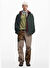 Desigual Haki Erkek Regular Fit T-Shirt 25SMTK13_MAN KNIT T-SHIRT SHORT SLE