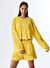 Twist Sarı Kadın Oversize Bluz TS1250006111