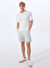 Gmg Fırenze Ekru Erkek Slim Fit Şort GU25MSS09021