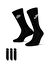 Nike Siyah Unisex Çorap DX5025-010 U NK NSW EVERYDAY ESSENT