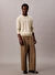 Calvin Klein Haki Erkek Bisiklet Normal Kazak LV040BM343LL5_LS SUPIMA COTTON CREW