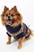 Barbour Case Fair Isle Köpek Kıyafeti RE75 Cranberry