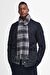 Barbour Unisex Tartan Yün Atkı (%100 Lambswool) TN27 Blue Granite