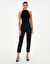 Siyah Mom Fit Jean Pantolon