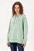 U.S. Polo Assn. Kadın Su Yeşili Sweatshirt 50297324-VR048