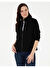 Siyah Comfort Fit Polar Hırka