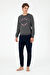 U.S. Polo Assn. Erkek Antrasit Melanj Pijama Takım 50301715-VR081