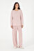 U.S. Polo Assn. Kadın Pembe Pijama Takım 50302036-VR041