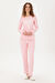 U.S. Polo Assn. Kadın Pembe Pijama Takım 50303414-VR041