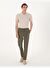 Yeşil Ex. Slim Fit Kumaş Pantolon
