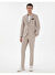 Bej Slim Fit Takım Elbise