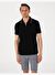 Siyah Slim Fit Polo Yaka Tişört