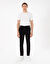 Siyah Slim Fit Esnek Jogger Kanvas Pantolon