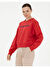 Kırmızı Oversize Sweatshirt