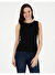 Siyah Ex. Slim Fit Örme Bluz
