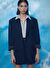Boxy Oversize Blazer Lacivert