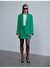 Boxy Blazer Yeşil