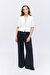 Kısa Kol Crop Blazer Ceket Ekru