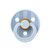 Bibs Studio Colour Block Kauçuk Emzik- Dusty Blue  0-6 Ay