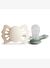 FRIGG Lucky İkili Silikon Emzik - Cream/Sage 0-6 Ay