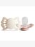 FRIGG Lucky İkili Silikon Emzik - Cream/Blush 0-6 Ay