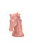 Dekoratif Büyük Soft Pembe At Mum (24 cm)