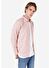 Slim Fit Shirt Neck Kareli Erkek Turuncu Uzun Kol Gömlek Cl1067571