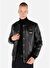 Slim Fit     Erkek Siyah Mont Pu