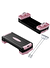  2in 1 Fitness Aerobik Step Tahtası & Denge Pedalı Eğim Ayarı ve Çekme Halatları 68x28x10/15cm