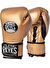 Cleto Reyes Gold Leather Strap & Attached Thumb and Hook & Loop Closure Boks Eldiveni Gold