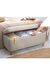 Rocio Sandıklı Bench Puf Kahve