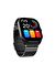 Apex Bluetooth 5.3 Ip68 Amoled 2.04 Inç Arama Özellikli Nabız Spor Takibi 52mm Akıllı Saat Siyah