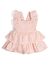 Müslin Bebek Fırfırlı Abiye Elbise - Innocent Pink