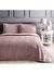Linens Glace Çift Kişilik Yatak Örtüsü Seti Pembe