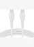 Belkin BoostCharge Flex USB-C'den USB-C'ye Kablo 60W 1Metre Beyaz