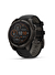 fenix 8 - 47 mm, Solar, Sapphire - Karbon Gri DLC Titanyum, Siyah/Gri Silikon Kayışlı