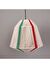 OZDEN 30x30 cm Makrome İpli RENKLİ AVİZE