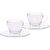 Bialetti Cam Cappuccino Fincanı 2 Adet
