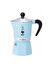 Bialetti Rainbow Moka Pot 1 Cup Açık Mavi