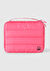 Unisex Pembe Dolgulu Organizer Çanta