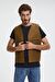 Filson Oil Tin Cloth Yelek Dark Tan