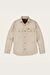 Filson Fleece Lined Overshirt Gray Khaki