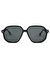 Snob Milano x Nove 25 Targa Siyah Unisex Güneş Gözlüğü