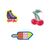 LIGHT PLUS NINE Rozet Girls Love Pink Set