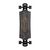Landyachtz Drop Hammer Black Pinecone Complete Longboard 120CP-FRDHPNCBK Kaykay